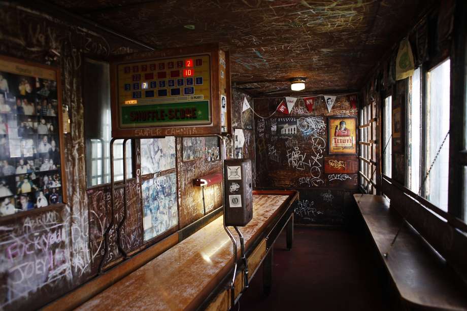 Interior of the Kingfish in Temescal. Est. 1922, moved to make room for a condo development in 2015.