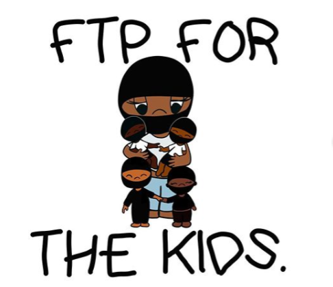 Cover image “FTP FOR THE KIDS” by @bbyanarchists on Instagram